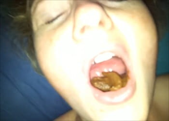 Human Toilet Wife Midnight Shit Eating