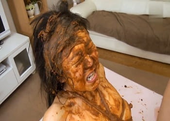 Asian Milf Scat Sex Slave Training in Captivity