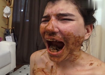 Submissive Toilet Whore Eat Shit from Mistress