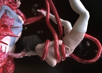 3D Hentai ballerina tentacle fucking