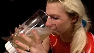 Barbie Gangbang: Drinking Hot Piss in Wild Fuck