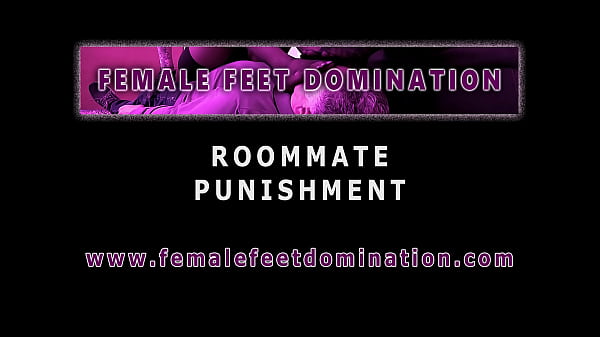 Bratty girl punished by her older roommate with foot tickling – trailer