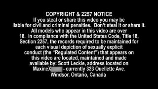 Vicky Vette Got A Butt Plug Inside Her! Maxine Makes Her Squirt!