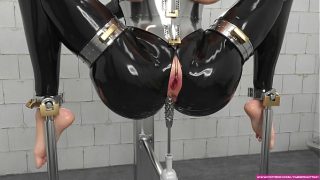 NOT Angela White in Metal Bondage – 3D Fetish Animation
