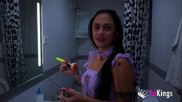 Unscrupulous Colombian Latina fucks 7 young and old men in a gangbang for FAKings