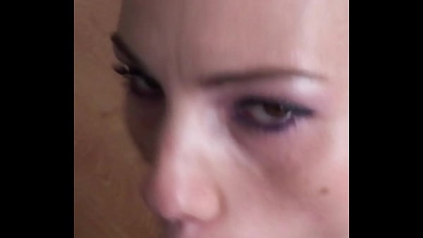 Watch redhead slut Karla Rose gag on my cock before I blast her face with a thick, hot load.